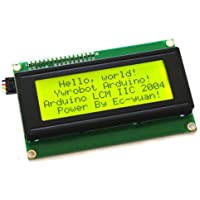 HiLetgo 2004 20X4 LCD Display LCD Screen Serial with IIC I2C Adapter Yellow Green Color LCD For Arduino Raspberry Pi